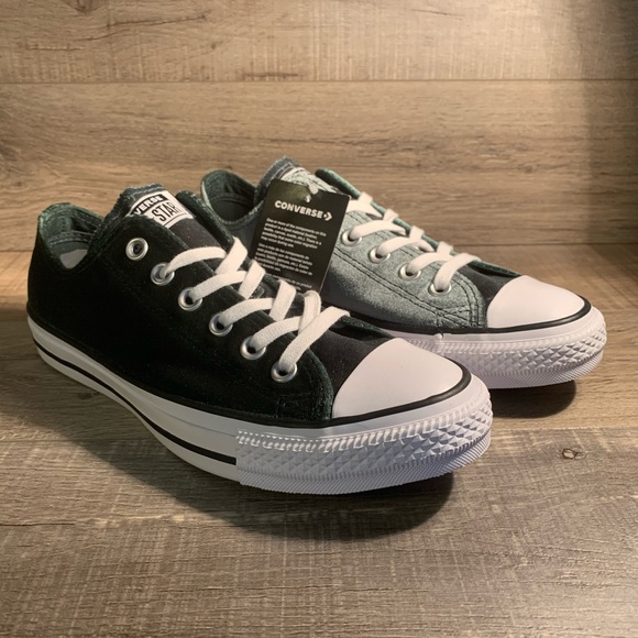 Converse Shoes - Converse CTAS Ox Deep Emerald Green White